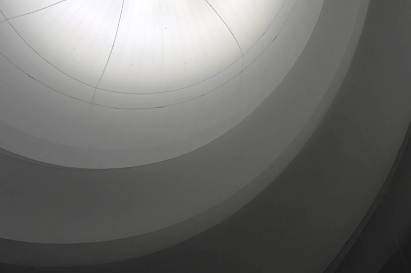 Innenansicht des Big Air Package