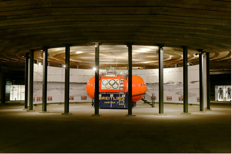 Ballongondel im GAsometer